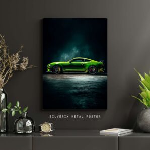 Car Green Mustang