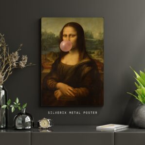 Abstrct Art Mona Lisa